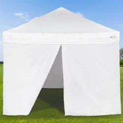 White Instant Canopy Components